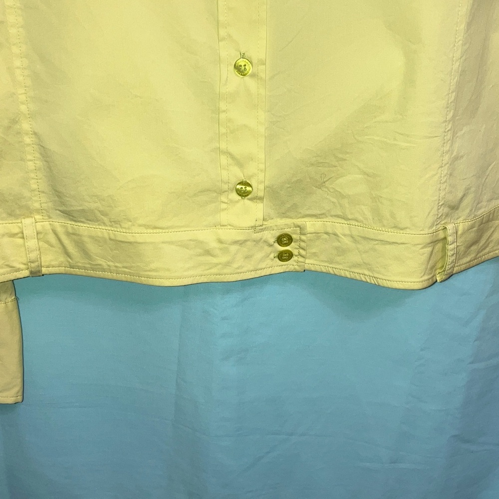 Burberry Lemon Yellow Shirt size 50 - Picture 5 of 12